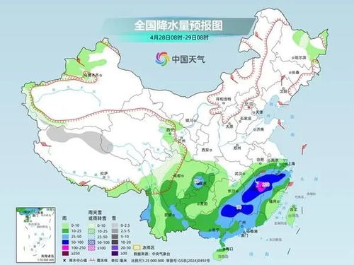 中央气象台发布降雨预报，全国多地迎来新一轮降水过程