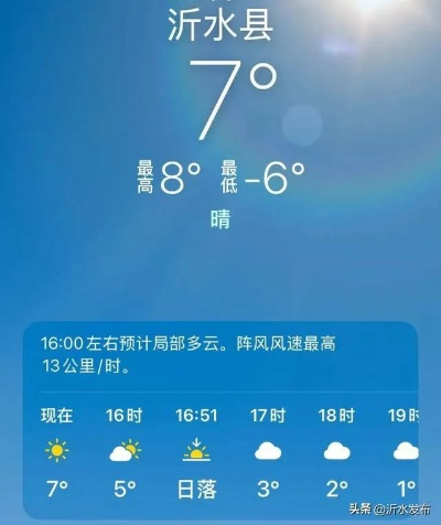 沂水天气预报,读懂小城天空的密语 沂水天气预报,读懂小城天空的密语